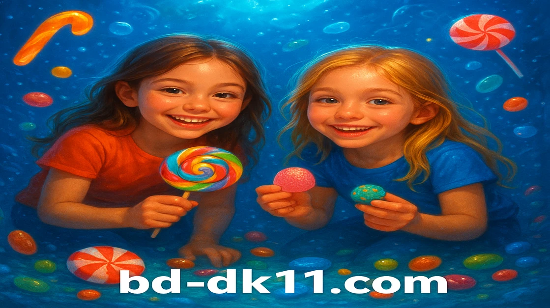 DK11 গেমিং প্ল্যাটফর্মে সুইট বোনাঞ্জার জাদুকরী জগতটি আবিষ্কার করুন। দুটি হাসিখুশি মেয়ে পুরো মিষ্টি ও ক্যান্ডিতে গড়া এক কল্পলোক দ্বারা ঘিরে রয়েছে।
